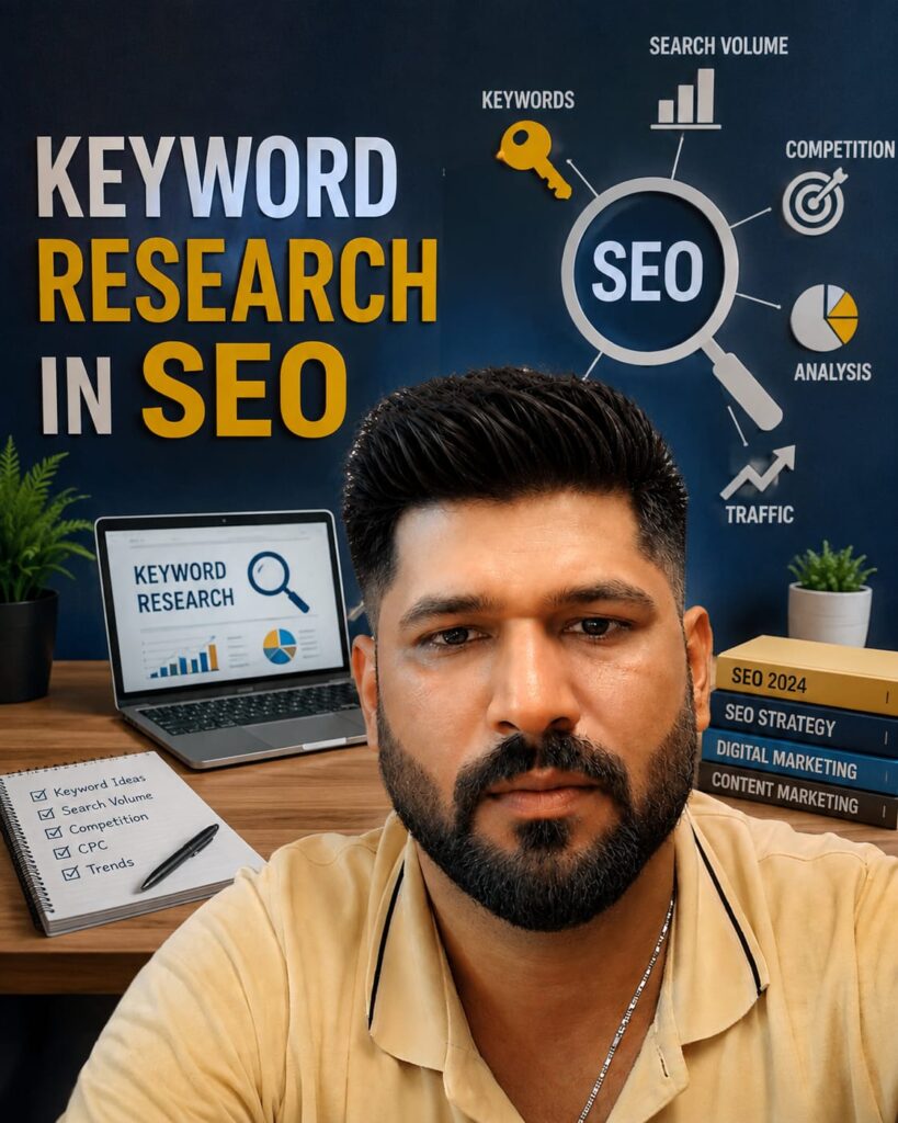 Keyword research in SEO
