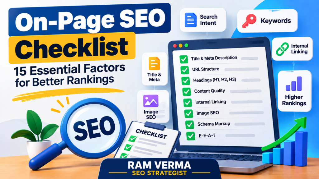 On-page SEO checklist